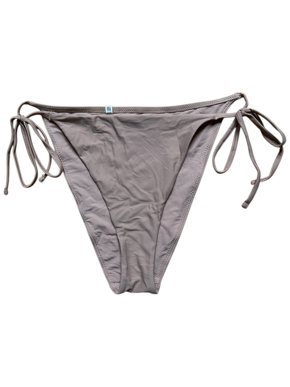aerie Taupe Nude Tie-Side String Bikini Bottom